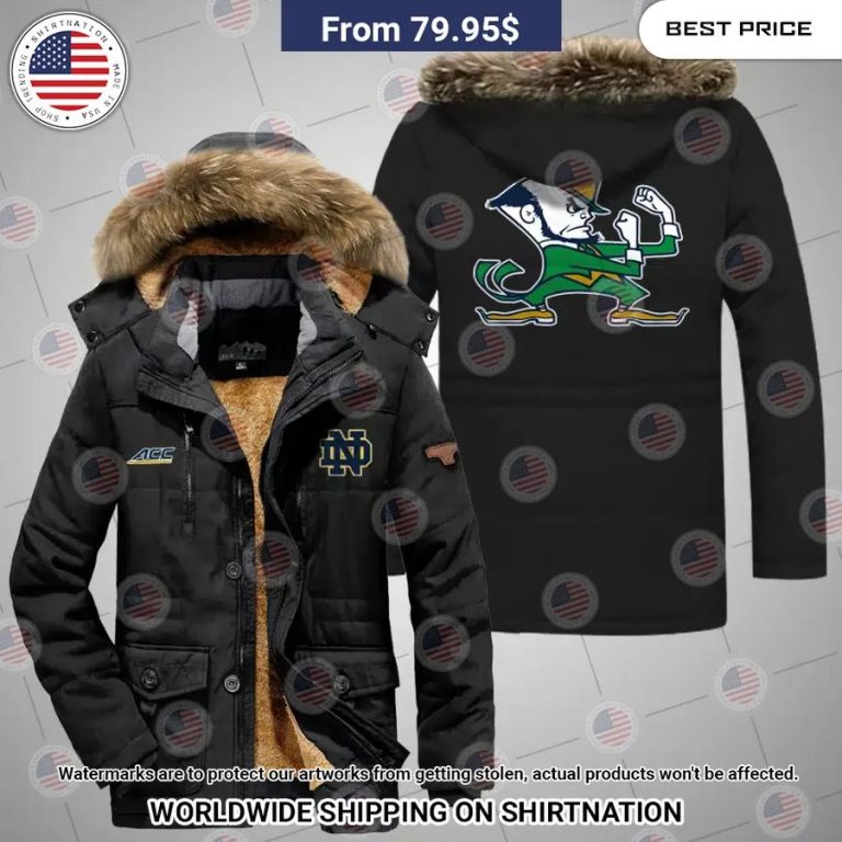 Notre Dame Fighting Irish Parka Jacket Your beauty is irresistible.