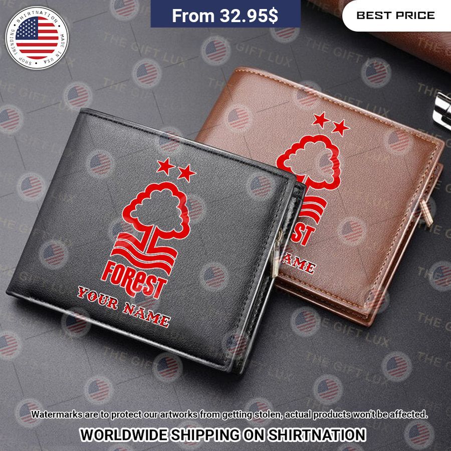 Nottingham Forest Custom Leather Wallet You guys complement each other