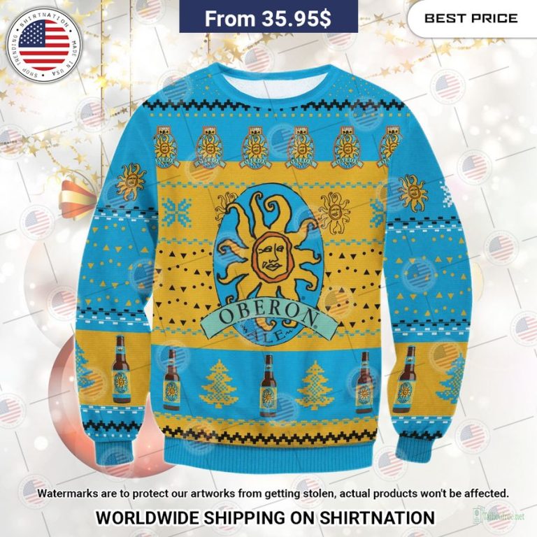 Oberon beer Christmas Sweater My favourite picture of yours