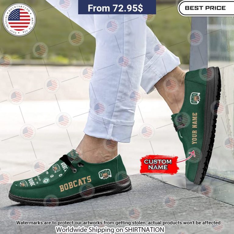 Ohio Bobcats Custom Hey Dude Shoes Ah! It is marvellous