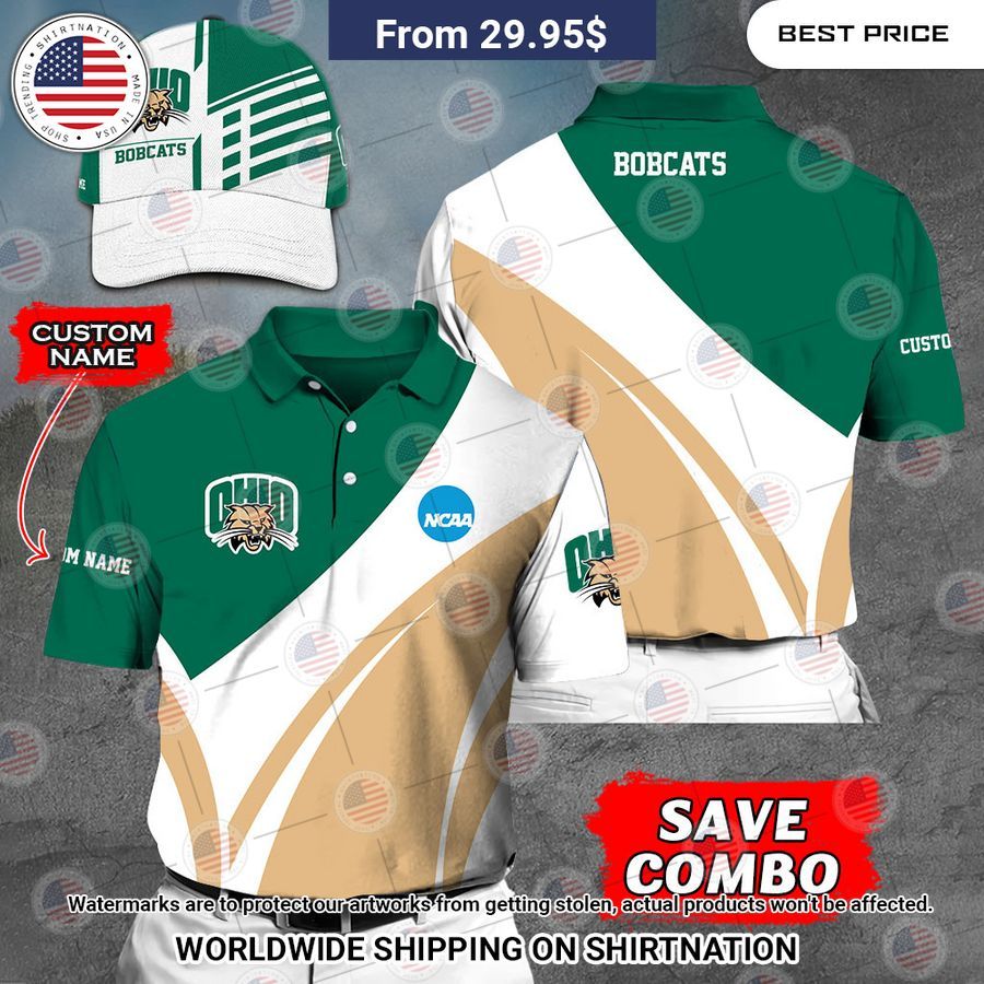 Ohio Bobcats Custom Polo Shirt You look so healthy and fit