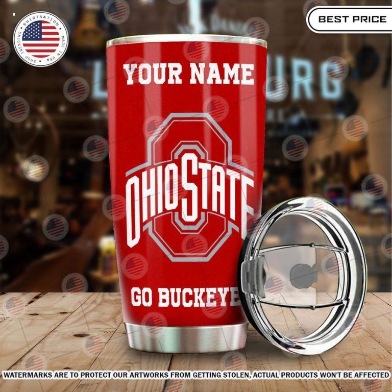 Ohio State Buckeyes Custom Tumbler Which place is this bro?