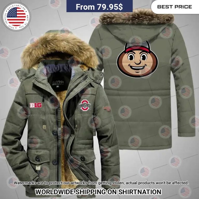 Ohio State Buckeyes Parka Jacket Good click