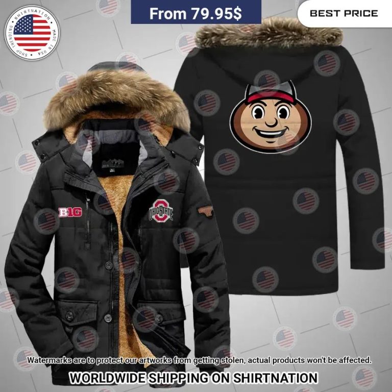 Ohio State Buckeyes Parka Jacket Impressive picture.