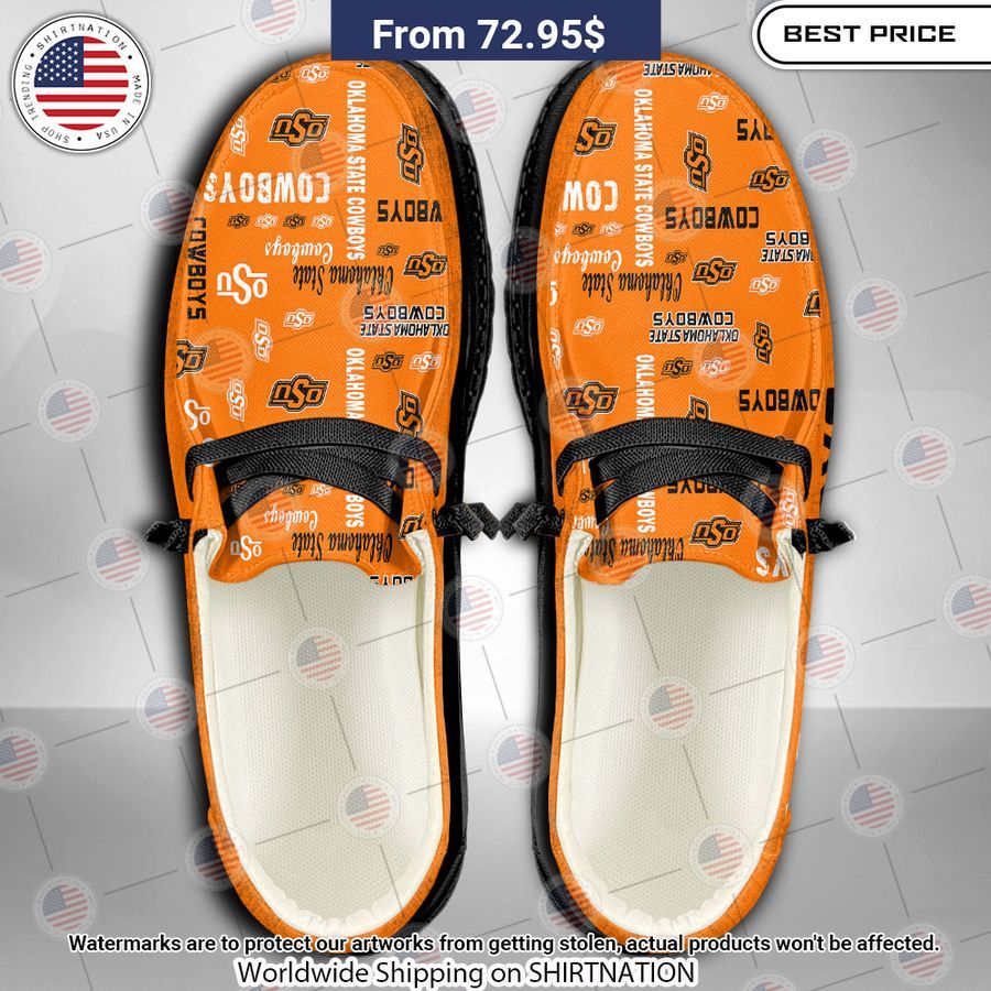 Oklahoma State Cowboys Custom Hey Dude Shoes Trending picture dear