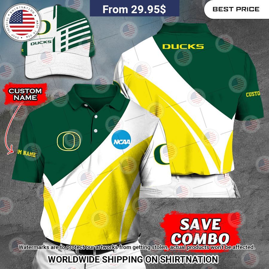 Oregon Ducks Custom Polo Shirt Cool DP