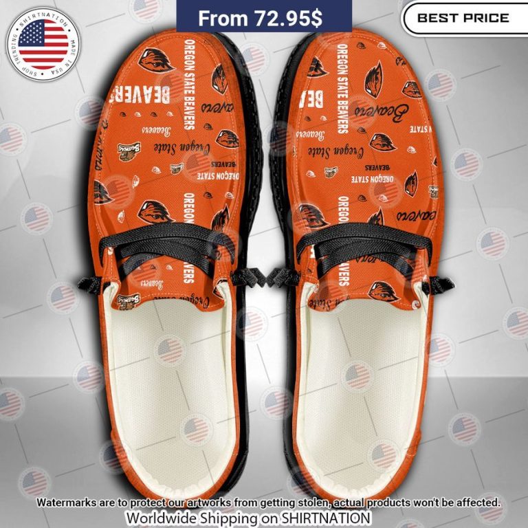 Oregon State Beavers Custom Hey Dude Shoes My friend and partner