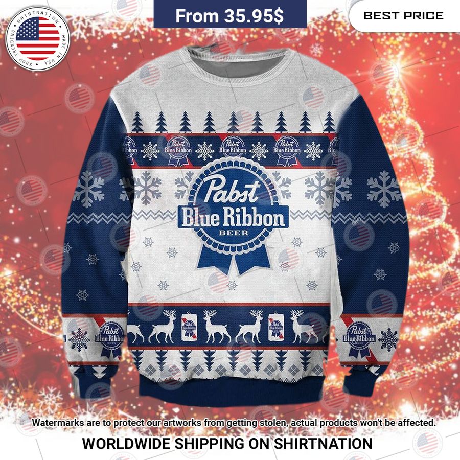 pabst blue ribbon christmas sweater 2 614.jpg