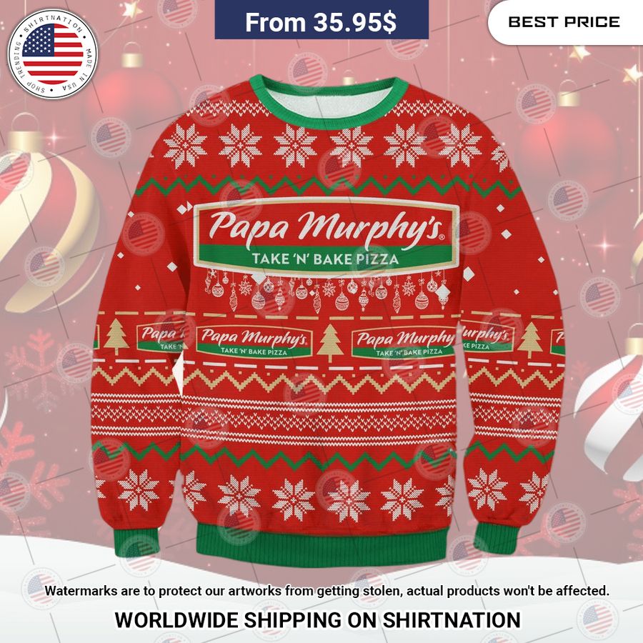Papa Murphy's Christmas Sweater I like your hairstyle