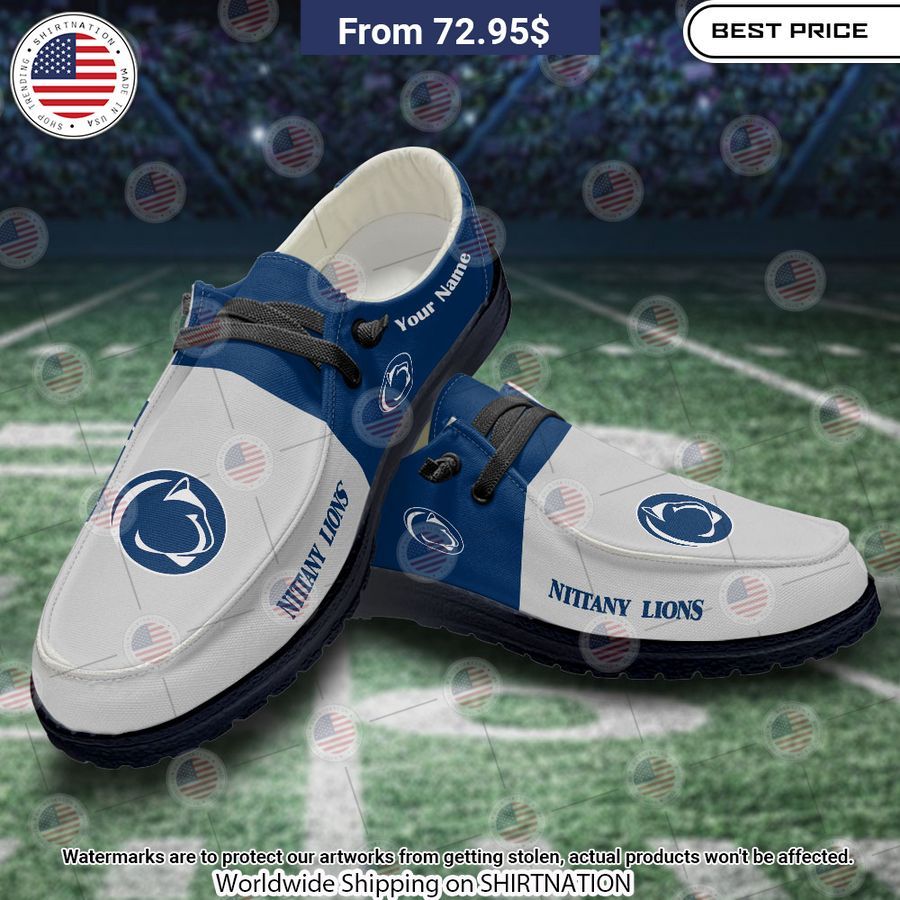 Personalized Penn State Nittany Lions Hey Dude Shoes Long time