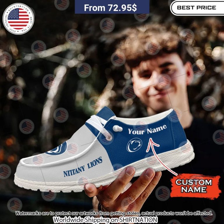 Personalized Penn State Nittany Lions Hey Dude Shoes Generous look