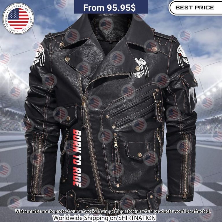 Predator Belt Solid Zip Locomotive Leather Jacket Ah! It is marvellous