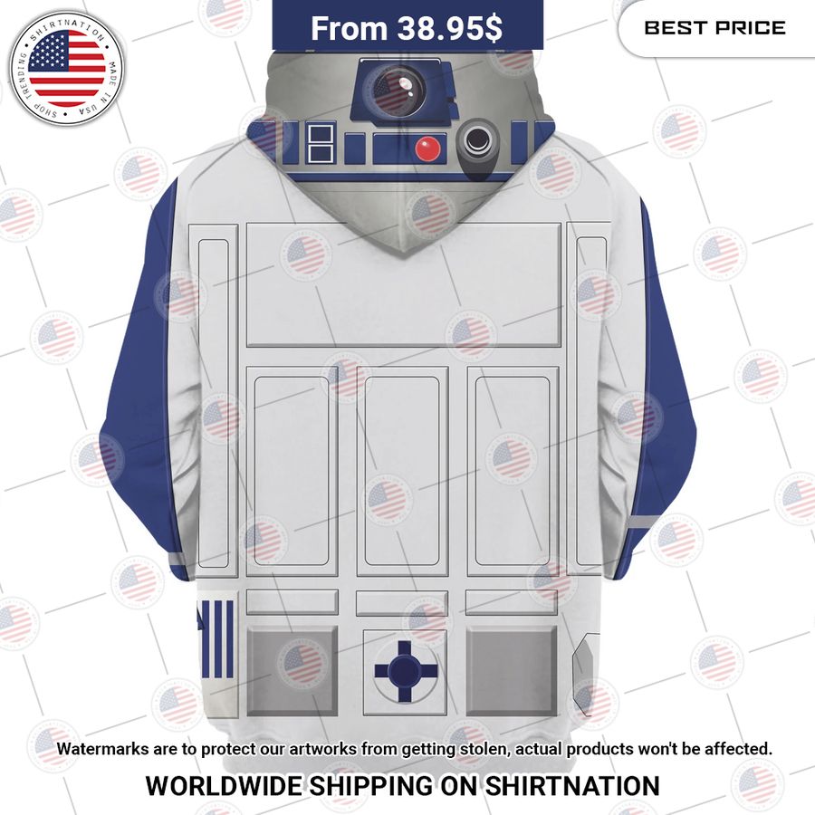 R2 D2 Robot Hoodie and Sweatpants You look lazy