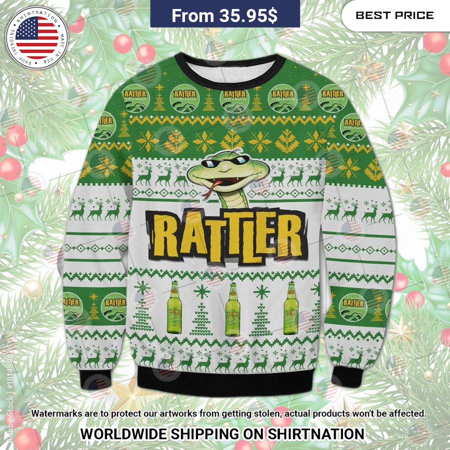 Rattler cyder Christmas Sweater Heroine