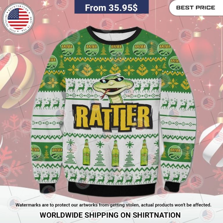 Rattler cyder Christmas Sweater You look so healthy and fit