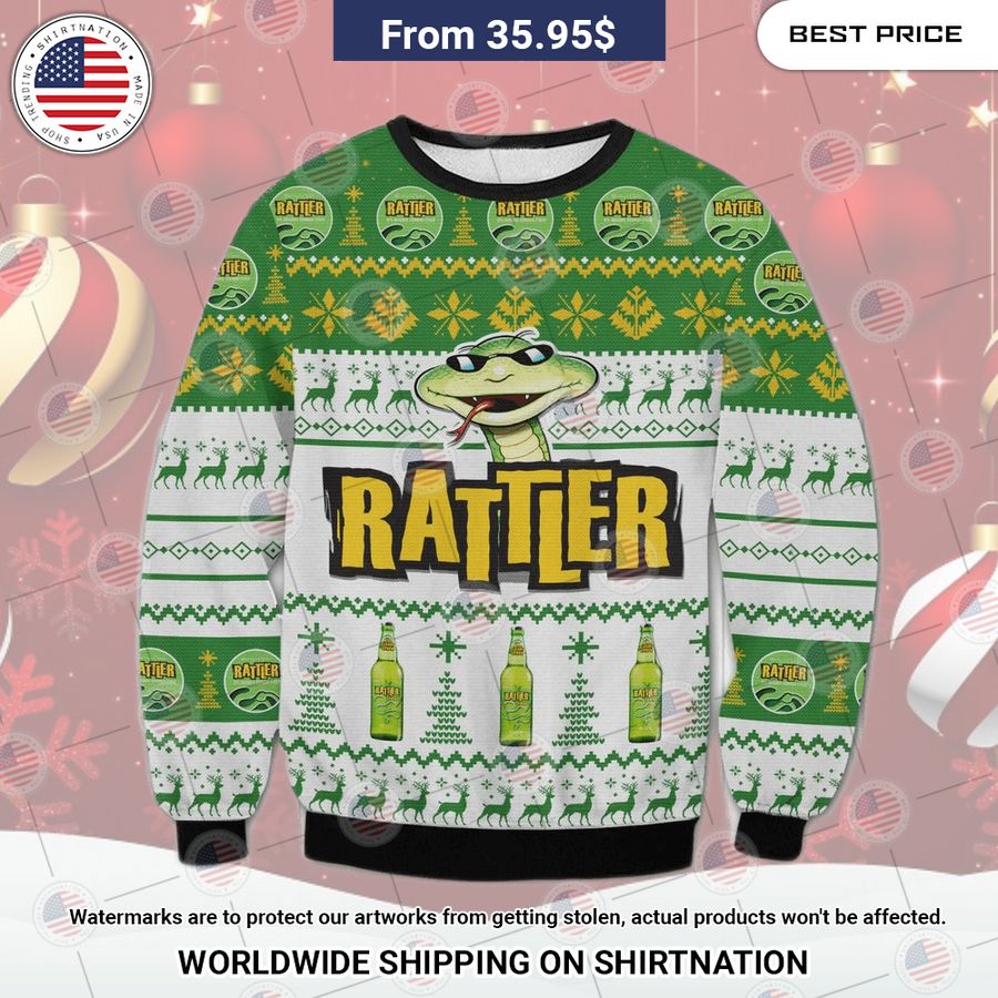 Rattler cyder Christmas Sweater You look so healthy and fit