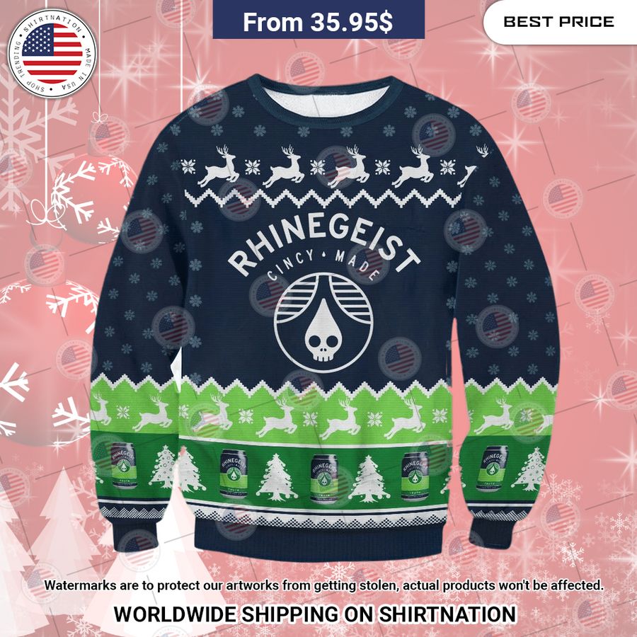 Rhinegeist Truth Christmas Sweater You are getting me envious with your look