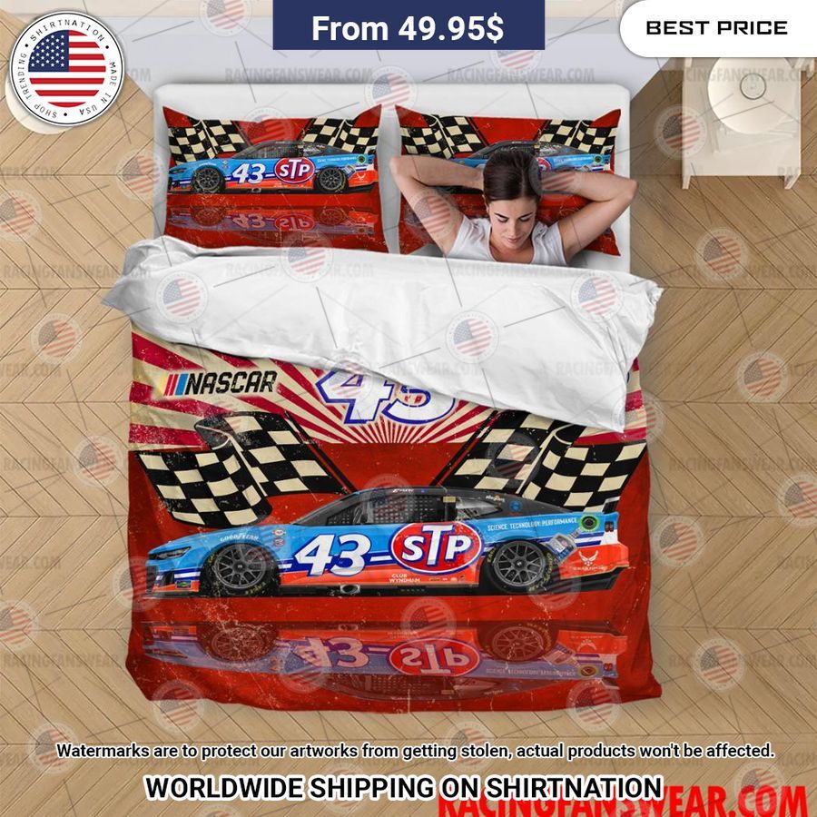 Richard Petty Nascar Racing Bedding Set Speechless