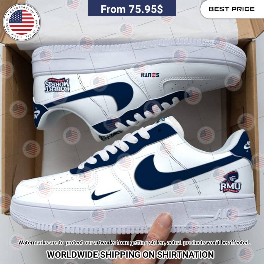 Robert Morris Colonials Air Force 1 Lovely smile