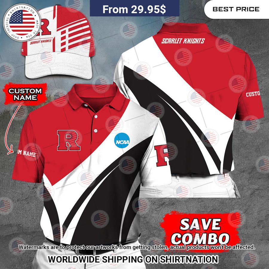 Rutgers Scarlet Knights Custom Polo Shirt This is your best picture man