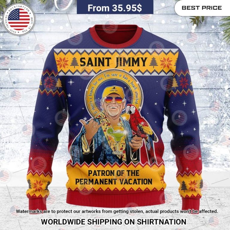 saint jimmy the patron of the permanent vacation sweater 3 776.jpg