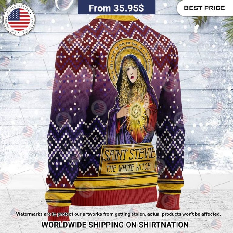 Saint Stevie The White Witch Sweater Good one dear