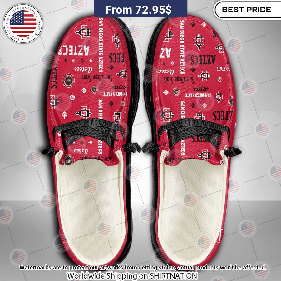 San Diego State Aztecs Custom Hey Dude Shoes It is too funny