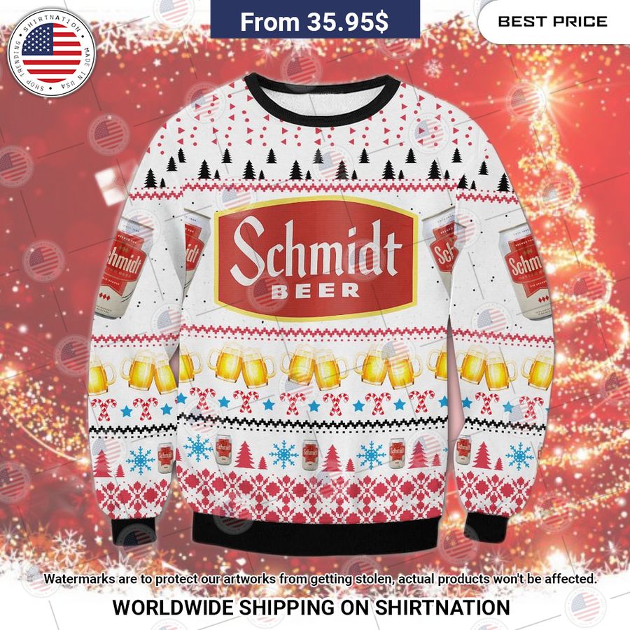 Schmidt Beer Christmas Sweater Have you joined a gymnasium?