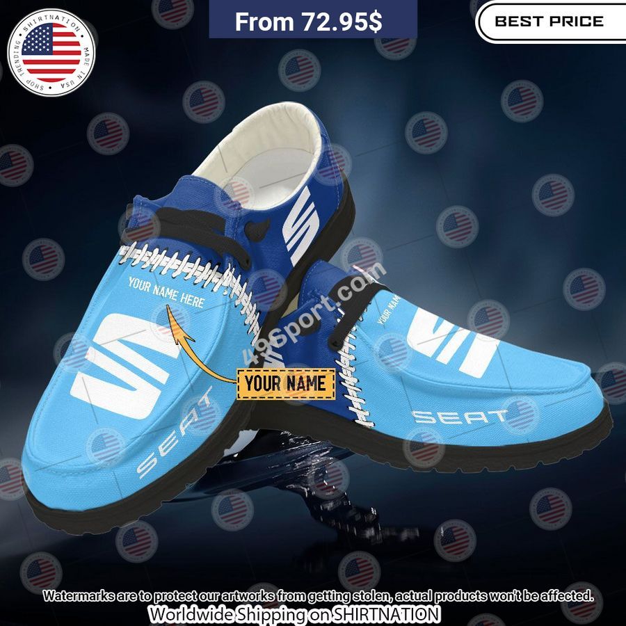 Seat Custom Hey Dude shoes rays of calmness are emitting from your pic