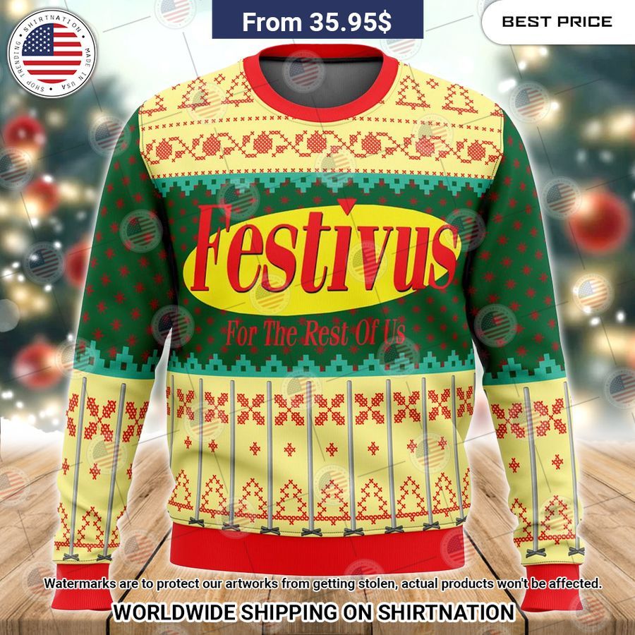 Seinfeld Ugly Christmas Sweater Best picture ever