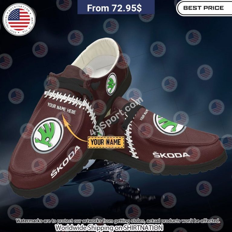 Skoda Custom Hey Dude shoes Hey! Your profile picture is awesome