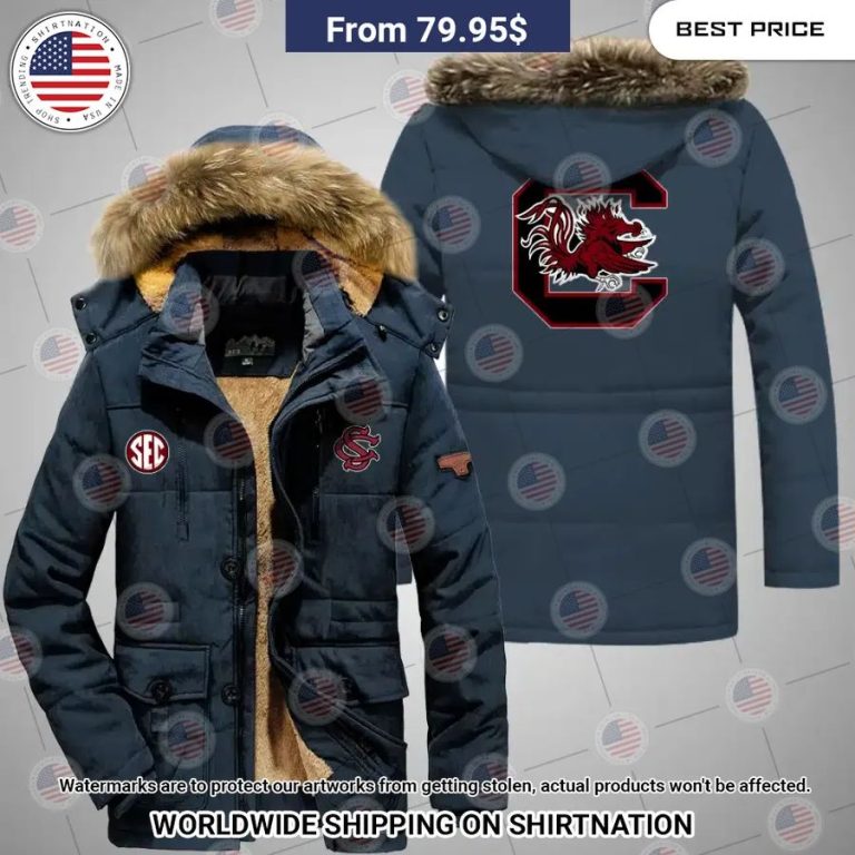 South Carolina Gamecocks Winter Parka Jacket Beauty queen