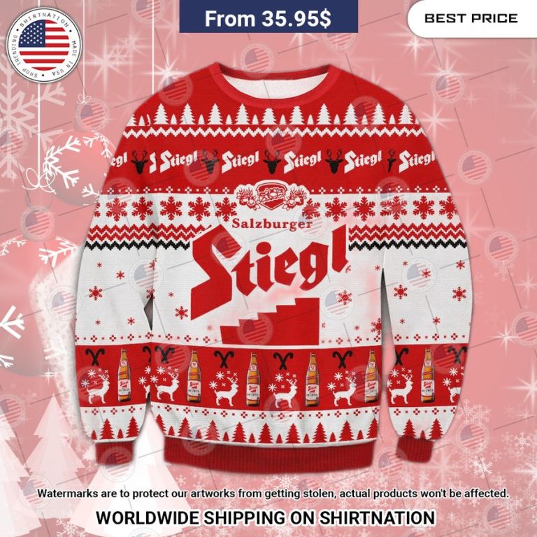 Stiegl Beer Christmas Sweater This is awesome and unique