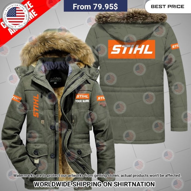 STIHL Custom Winter Parka Jacket You look so healthy and fit