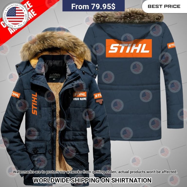 STIHL Custom Winter Parka Jacket How did you learn to click so well