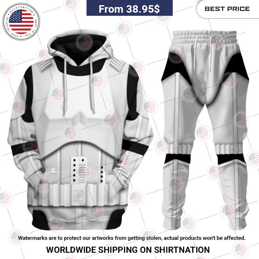 Stormtrooper 2 Hoodie and Sweatpants You tried editing this time?