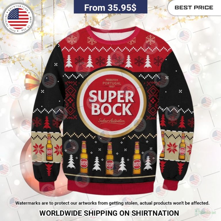 Super Bock Christmas Sweater This place looks exotic.