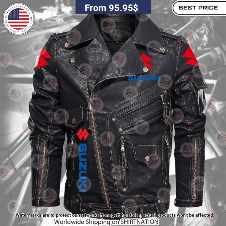 suzuki motor belt solid zip locomotive leather jacket 3 463.jpg