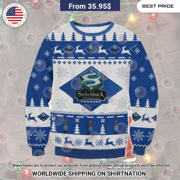 Switchback Ale Christmas Sweater Best picture ever