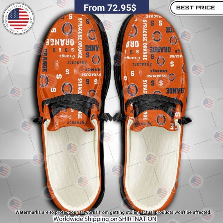 Syracuse Orange Custom Hey Dude Shoes You look elegant man