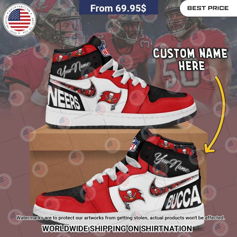 Tampa Bay Buccaneers Custom Air Jordan 1 You are always best dear