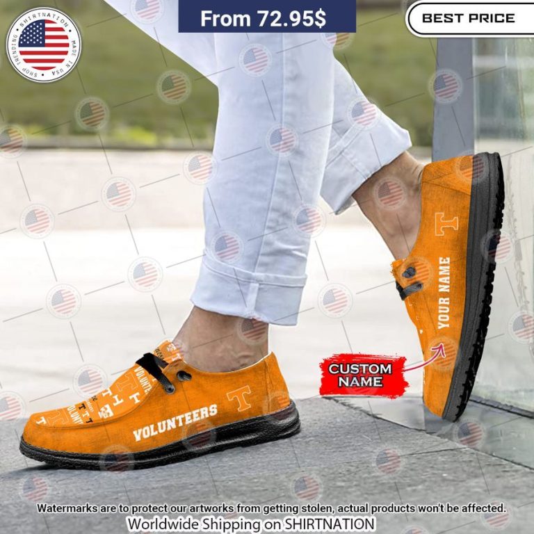 Tennessee Volunteers Custom Hey Dude Shoes Good look mam