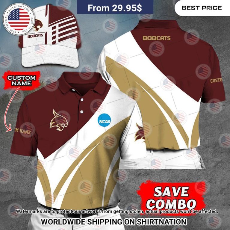 Texas State Bobcats Custom Polo Shirt Loving, dare I say?