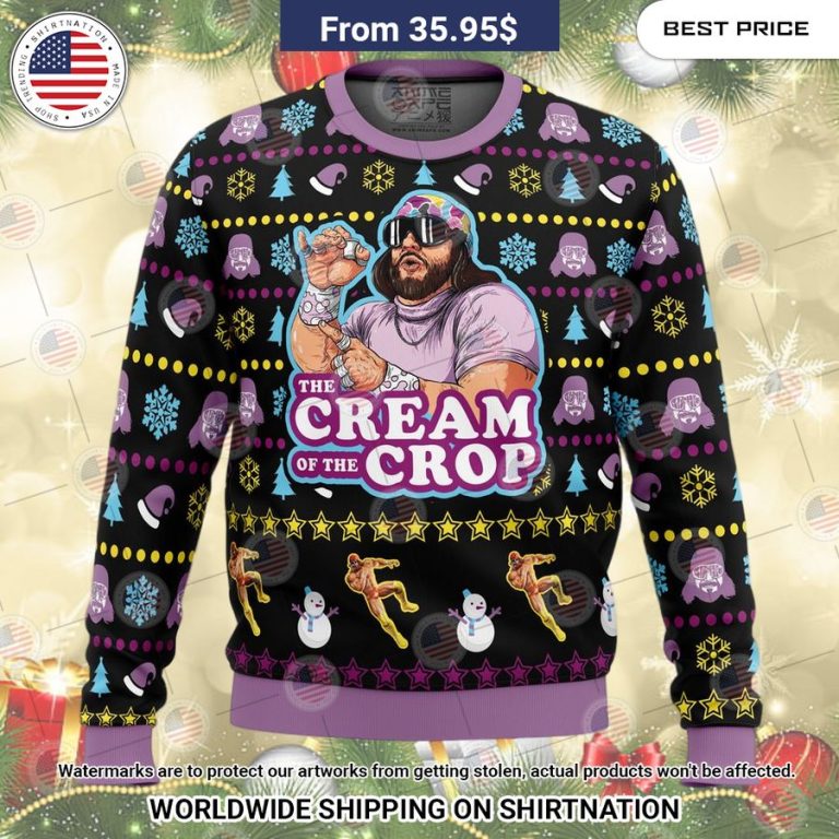 The Cream of the Crop Macho Man Randy Savage Sweater Pic of the century