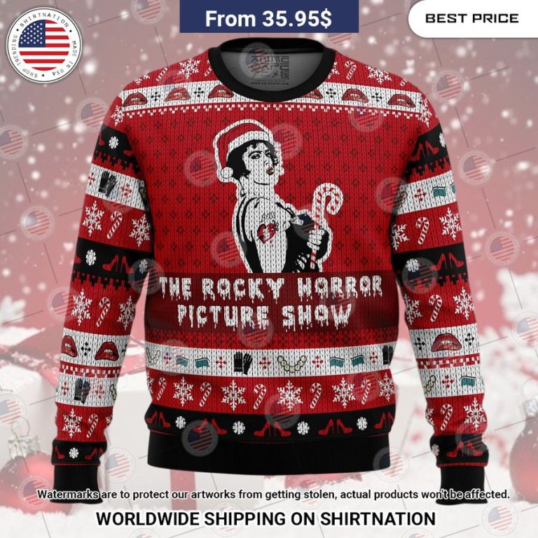 The Rocky Horror Picture Show Christmas Sweater Cool DP