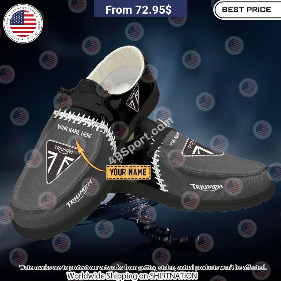 Triumph Custom Hey Dude shoes Beauty lies within for those who choose to see.
