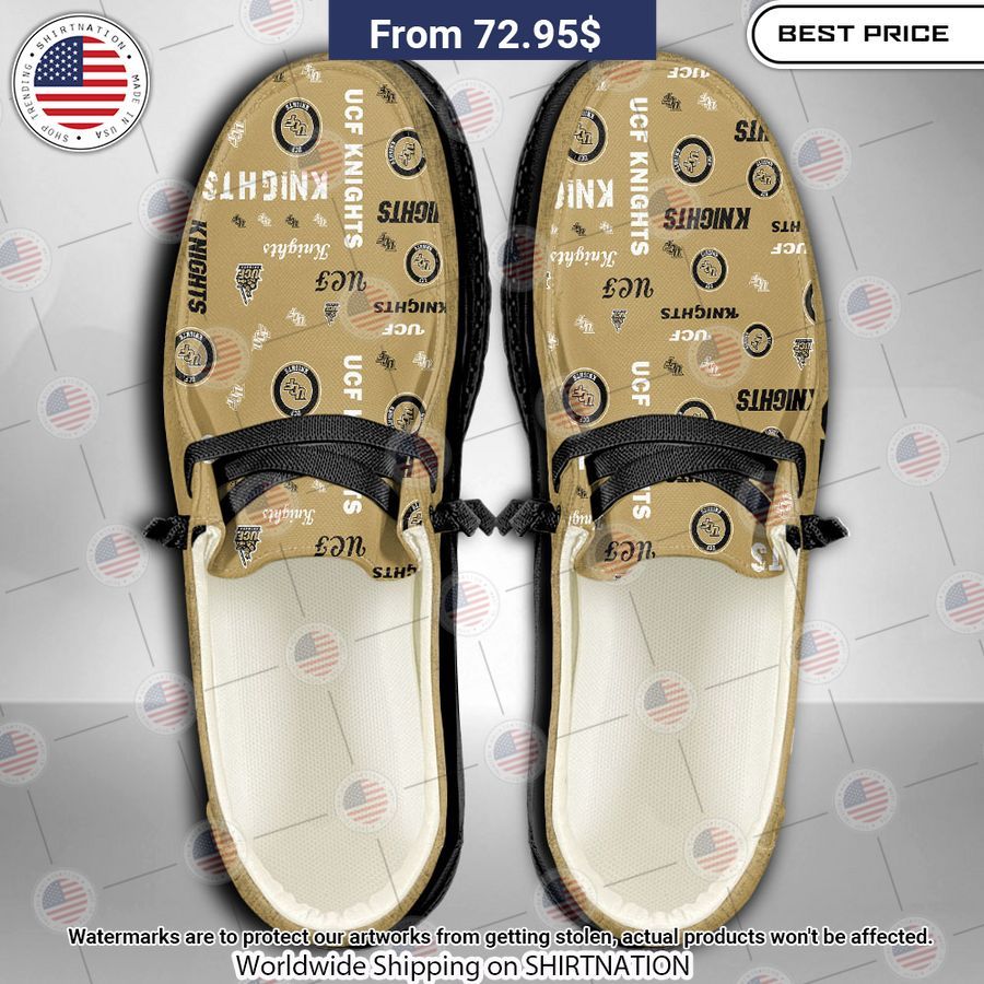 UCF Knights Custom Hey Dude Shoes Ah! It is marvellous