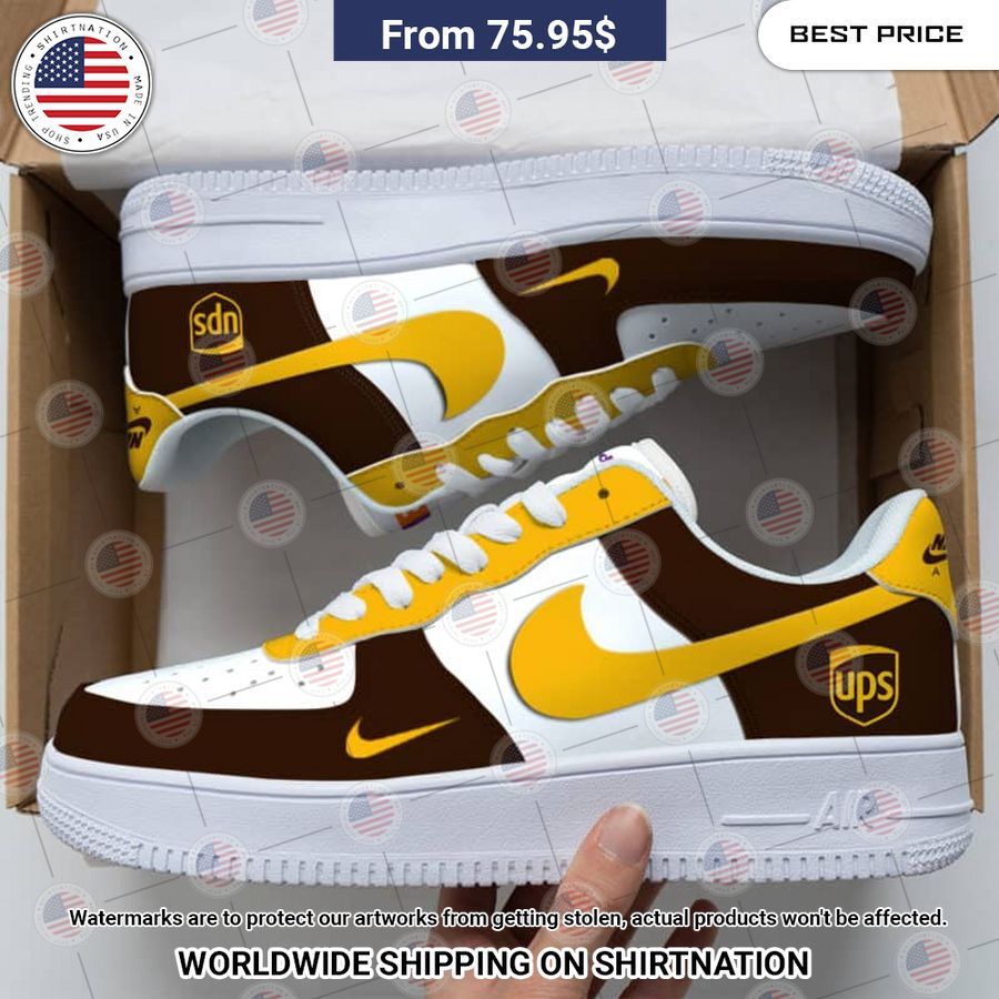 United Parcel Service Air Force 1 Eye soothing picture dear