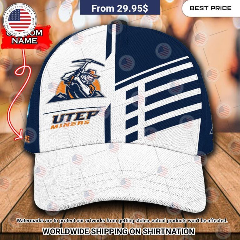 UTEP Miners Custom Polo Shirt Long time