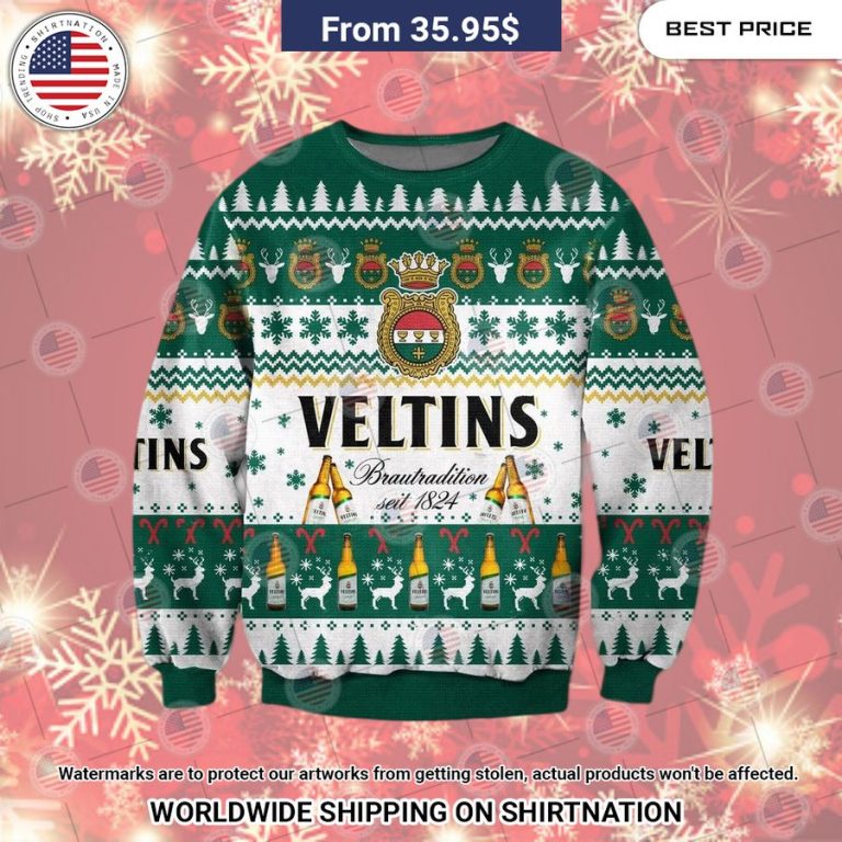 Veltins Ugly Christmas Sweater This place looks exotic.